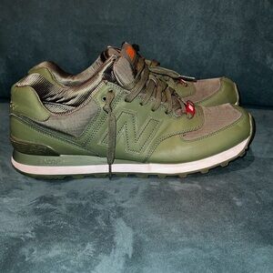New Balance Green Athletic Shoes